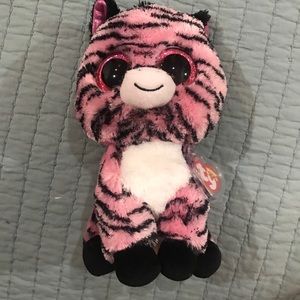 TY Beanie Boo Zoey the Zebra 10” Plush